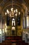 Pilsen, Czech Republic - Oct 28, 2019: Interior of the Great Synagogue. The second-largest synagogue in Europe. Photographed from