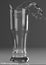 Pilsner glass standart 3D illustration