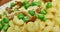 Pimiento Mac With Wild Mushrooms And Peas