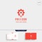 pin gear logo vector navigator simple icon symbol sign isolated