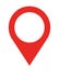 pin location isolated icon design