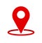 Pin location isolated icon design, vector illustration graphic,