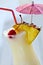 Pina colada cocktail