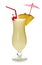 Pina colada cocktail