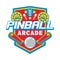 Pinball Game Arcade Vintage Retro Badge Emblem Hipster Logo Vector Icon Illustration