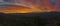 Pindos Mountain-range Sunrise Pano.