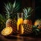 pine apple juice is a refreshing and healthy drink