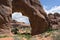 Pine Tree Arch in Arches National Park