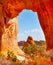 Pine Tree Arch Devils Garden Arches National Park Moab Utah
