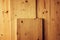 Pine wood planks as woodwork carpentry material