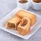 Pineapple cake pastry - Taiwanese famous sweet delicious dessert food with tea, close up, copy space design
