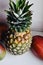 Pineapple exotic fruits food mango