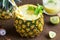 Pineapple with Lychee smoothie
