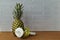 Pineapple slicer cutter for Summer parties