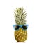 Pineapple wearing sunglasses