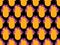 Pineapples seamless pattern. Creative background. Vector