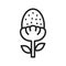 Pineappleweed Icon Image.