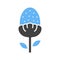 Pineappleweed Icon Image.