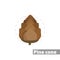 Pinecone clipart. Pinecone colorful flat icon