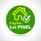 Pinel french law green icon