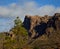 Pines and cliffs, La Plata, Gran Canaria