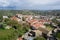 Pinhel castle view in Portugal