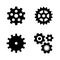 Pinion. Simple Related Vector Icons
