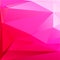 Pink abstract polygonal background. Triangle mosaic pattern