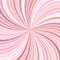 Pink abstract psychedelic striped spiral background design from swirling rays