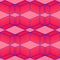 Pink abstract seamless geometric pattern. Isometric volumetric elements for textiles, covers, wrapping paper.