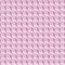 Pink abstract wavy 3D-like background. Vector seamless pattern