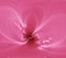 Pink abstraction flower.