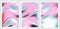 Pink Aqua Abstract Background Vector Illustration Design