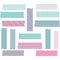 Pink and Aqua Washi Tape Graphics set