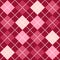 Pink Argyle Pattern