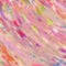 Pink background with color splashes in abstract glass textured pattern