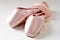 Pink ballet shoes