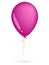 Pink balloon