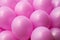 Pink balloons background