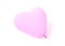 Pink baloon heart