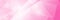 Pink banner with transparent white polygons