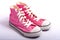 Pink Basketball Shoes