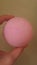 Pink bathbomb