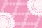 Pink Beautifull circle motif art