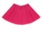 Pink bell-bottomed is isolated, a skirt has fuchsia colour