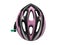 Pink bicycle helmet safety for Cyclists isolation