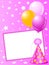 Pink Birthday card