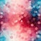 Pink and blue bokeh vector print with subtle color gradations (tiled)