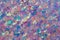 Pink and blue mother of pearl sequins background