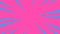 Pink and blue radial anime line background.